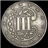 Image 2 : 1861 Silver Three Cent CLOSELY UNCIRCULATED