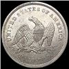 Image 2 : 1840 Sm Letters Seated Liberty Half Dollar CLOSELY UNCIRCULATED