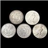 Image 2 : (5) Silver Dollars HIGH GRADE