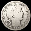 Image 1 : 1904-S Barber Half Dollar NICELY CIRCULATED