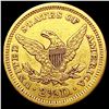 Image 2 : 1861 $2.50 Gold Quarter Eagle CLOSELY UNCIRCULATED