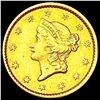 Image 1 : 1851 Rare Gold Dollar CHOICE AU