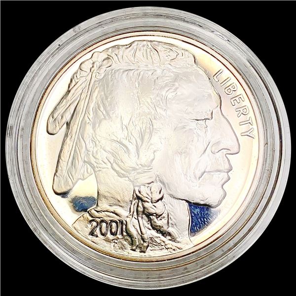 2001 Buffalo 1oz SilveDollar GEM PROOF