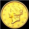 Image 1 : 1852 Rare Gold Dollar CLOSELY UNCIRCULATED