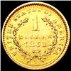 Image 2 : 1851 Rare Gold Dollar CLOSELY UNCIRCULATED