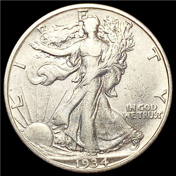 1934-D Walking Liberty Half Dollar CLOSELY UNCIRCULATED