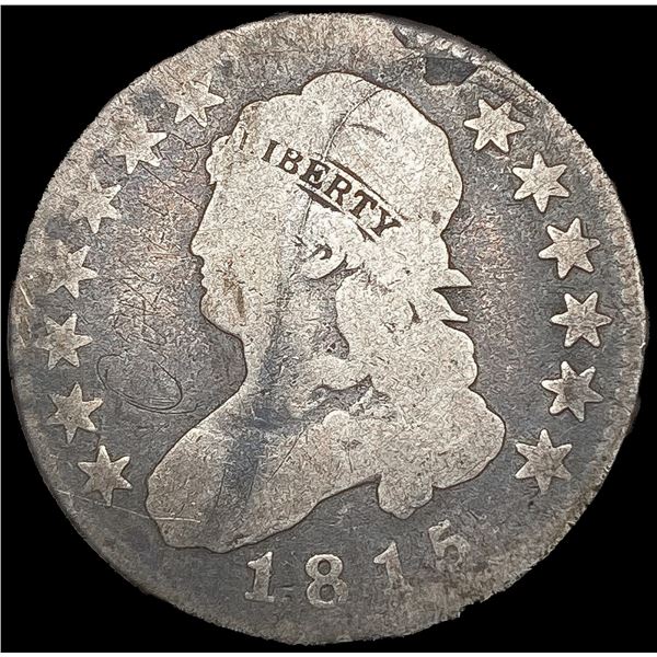 1815 Capped Bust Quarter NICELY CIRCULATED
