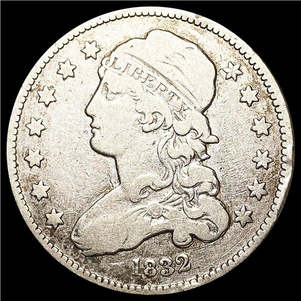 1832 Capped Bust Quarter LIGHTLY CIRCULATED