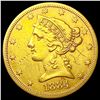 Image 1 : 1884-S $5 Gold Half Eagle CLOSELY UNCIRCULATED