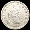 Image 1 : 1861 Seated Liberty Quarter CLOSELY UNCIRCULATED