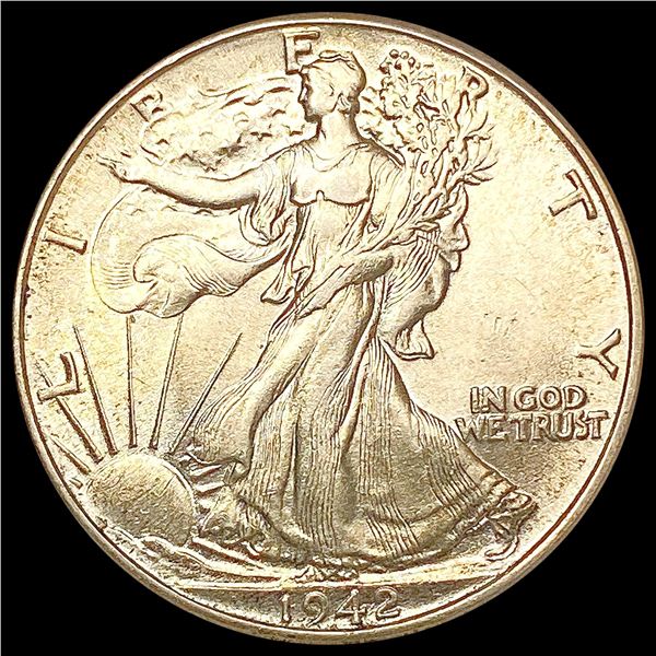 1942 Walking Liberty Half Dollar UNCIRCULATED