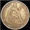 Image 1 : 1887 Seated Liberty Dime LIGHTLY CIRCULATED