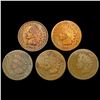 Image 1 : [5] Indian Head Cents [[4] 1868, 1902] NICELY CIRCULATED