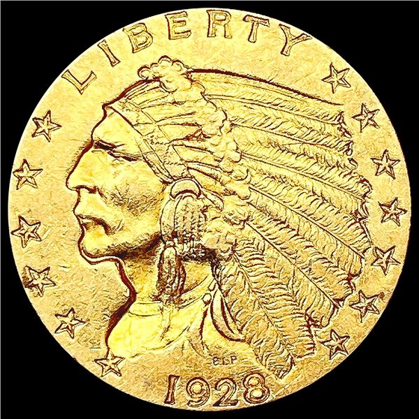 1928 $3 Gold Piece UNCIRCULATED