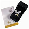 Image 1 : 14K 1.48 CTW Diamond Ring Set (Fancy Yellow center Diamond)