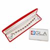 Image 1 : LA Jewels 5.9 CWT Ruby Bracelet - Gold & Silver - GLA