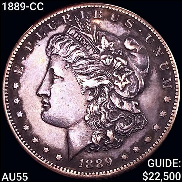 1889-CC Morgan Silver Dollar HIGH GRADE