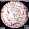Image 1 : 1890-CC Tailbar Morgan Silver Dollar UNCIRCULATED