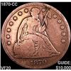 Image 1 : 1870-CC Seated Liberty Dollar LIGHTLY CIRCULATED