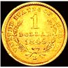 Image 2 : 1849-D Rare Gold Dollar UNCIRCULATED