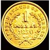 Image 2 : 1850-C Rare Gold Dollar UNCIRCULATED