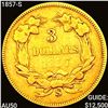 Image 1 : 1857-S $3 Gold Piece CLOSELY UNCIRCULATED