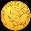 Image 2 : 1857-S $3 Gold Piece CLOSELY UNCIRCULATED