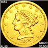 Image 1 : 1856 $2.50 Gold Quarter Eagle HIGH GRADE