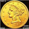 Image 1 : 1857-S $5 Gold Half Eagle UNCIRCULATED