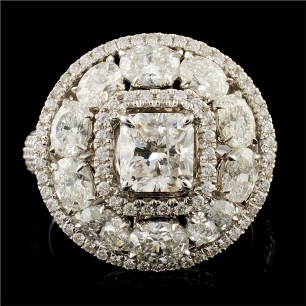 18K Gold 3.60ctw Diamond Ring