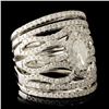 Image 3 : 14K Gold 2.27ctw Diamond Ring