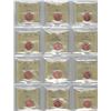 Image 8 : 1960-2012 1¢ PCCS graded Penny Collection 72pcs