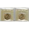 Image 1 : $1. PCCS U.N. Charter Lot of 2 pcs, Professional Coin Certification System