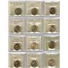 Image 1 : $1. ICCS-PCCS Lot of 12 pcs Professional Coin Certification System
