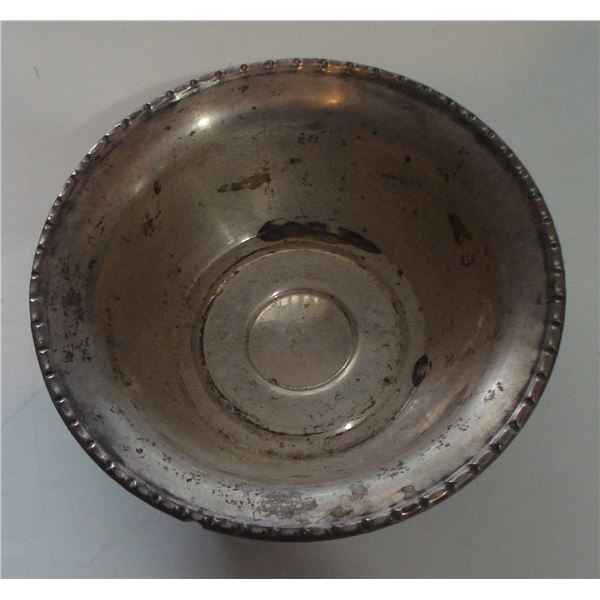 5 inches Sterling Silver Bowl, 67 grams, Sold As is, No Return.