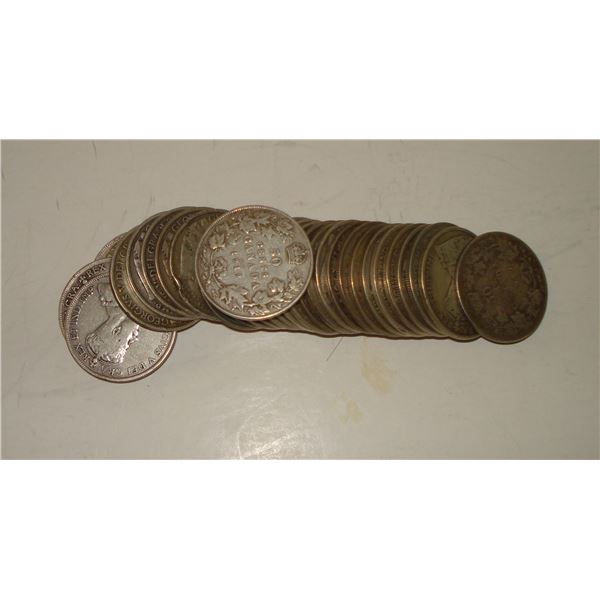 Silver 50¢ X 31 1920 and before, Sterling Silver and 80%  Silver
