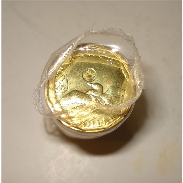 2014 $1. Roll Lucky Loonie