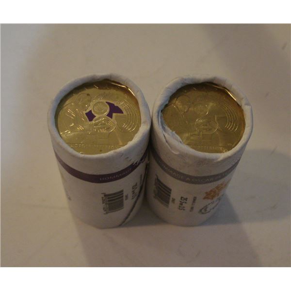 2022 $1. Rolls, Oscar Peterson, Special Wrap 2 Rolls