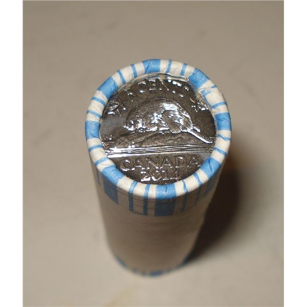 2014 Canada 5 cent Roll BU