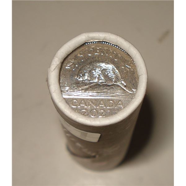 2021 Canada 5 cent Roll BU, First Strike, Special Wrap