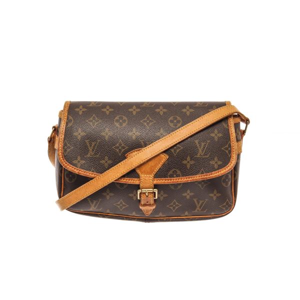 Louis Vuitton Brown Monogram Coated Canvas Sologne Bag