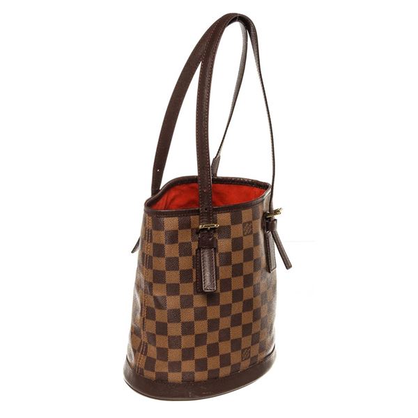 Louis Vuitton Damier Ebene Marais Bucket Bag