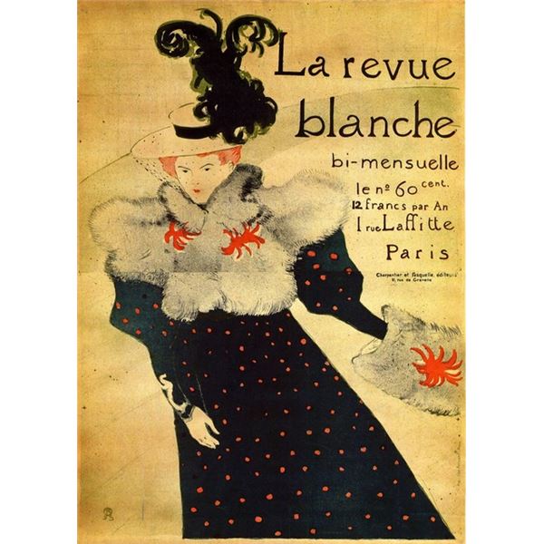 Toulouse-Lautrec - La Reveu Blanche