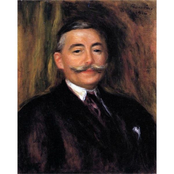 Renoir - Portrait Of Maurice Gangnat