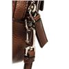 Image 6 : Prada Brown Vitello City Leather Wristlet Zip Pouch