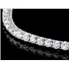 Image 2 : 18k White Gold 8.00ct Diamond Bracelet