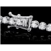 Image 2 : 18k White Gold 3.00ct Diamond Bracelet