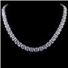 Image 1 : 14K Gold 27.20ctw Tanzanite & 3.54ctw Diamond Neck
