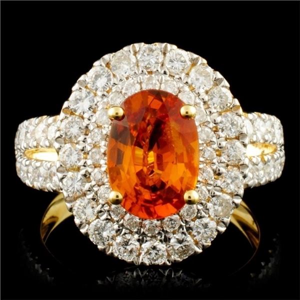 18K Gold 5.52ct Tanzanite & 4.38ct Diamond Bracele