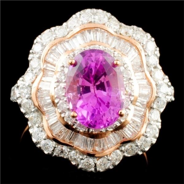 14K Gold 0.55ctw Diamond Ring